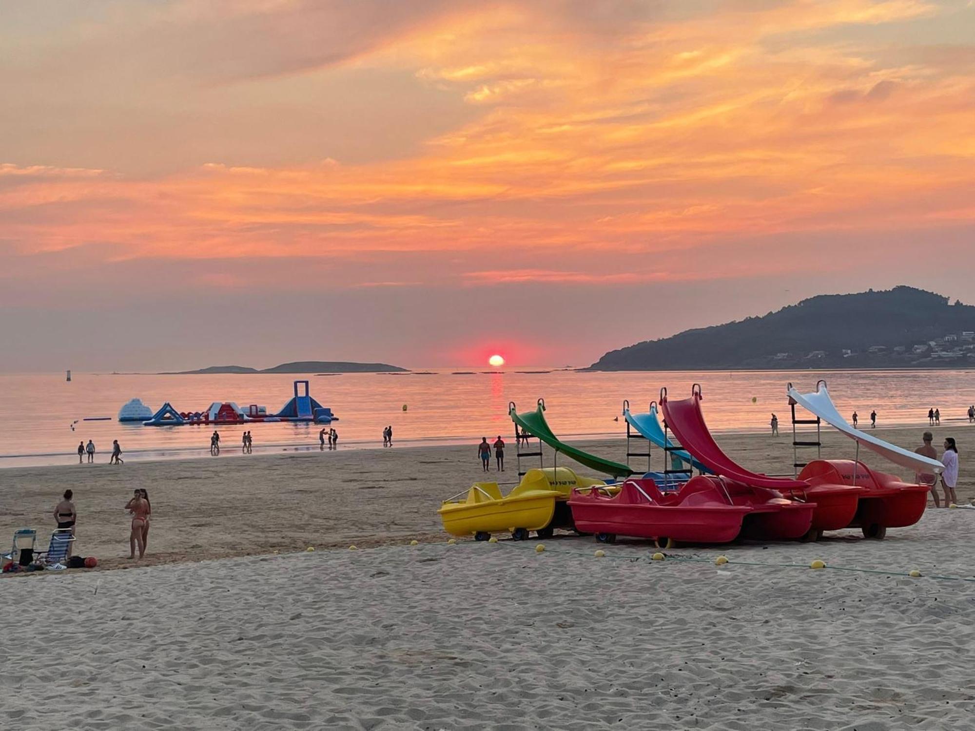 Hotel Miramar Playa America Nigrán Zewnętrze zdjęcie